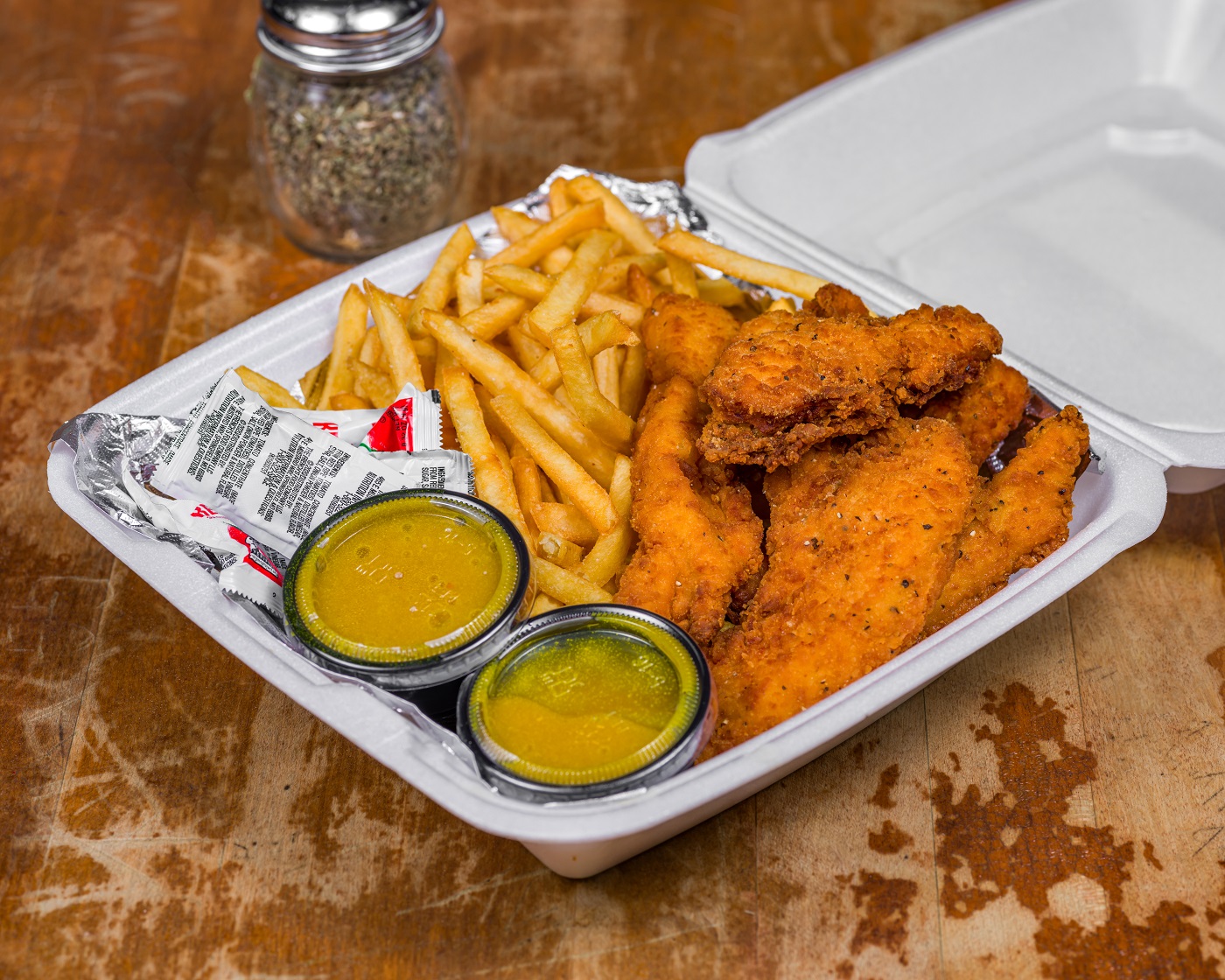 (3) CHICKEN TENDERS & FRIES image